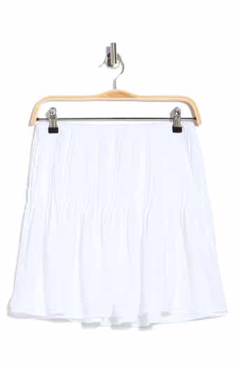 Pintuck Miniskirt