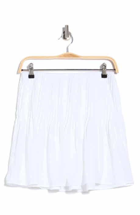 Pintuck Miniskirt