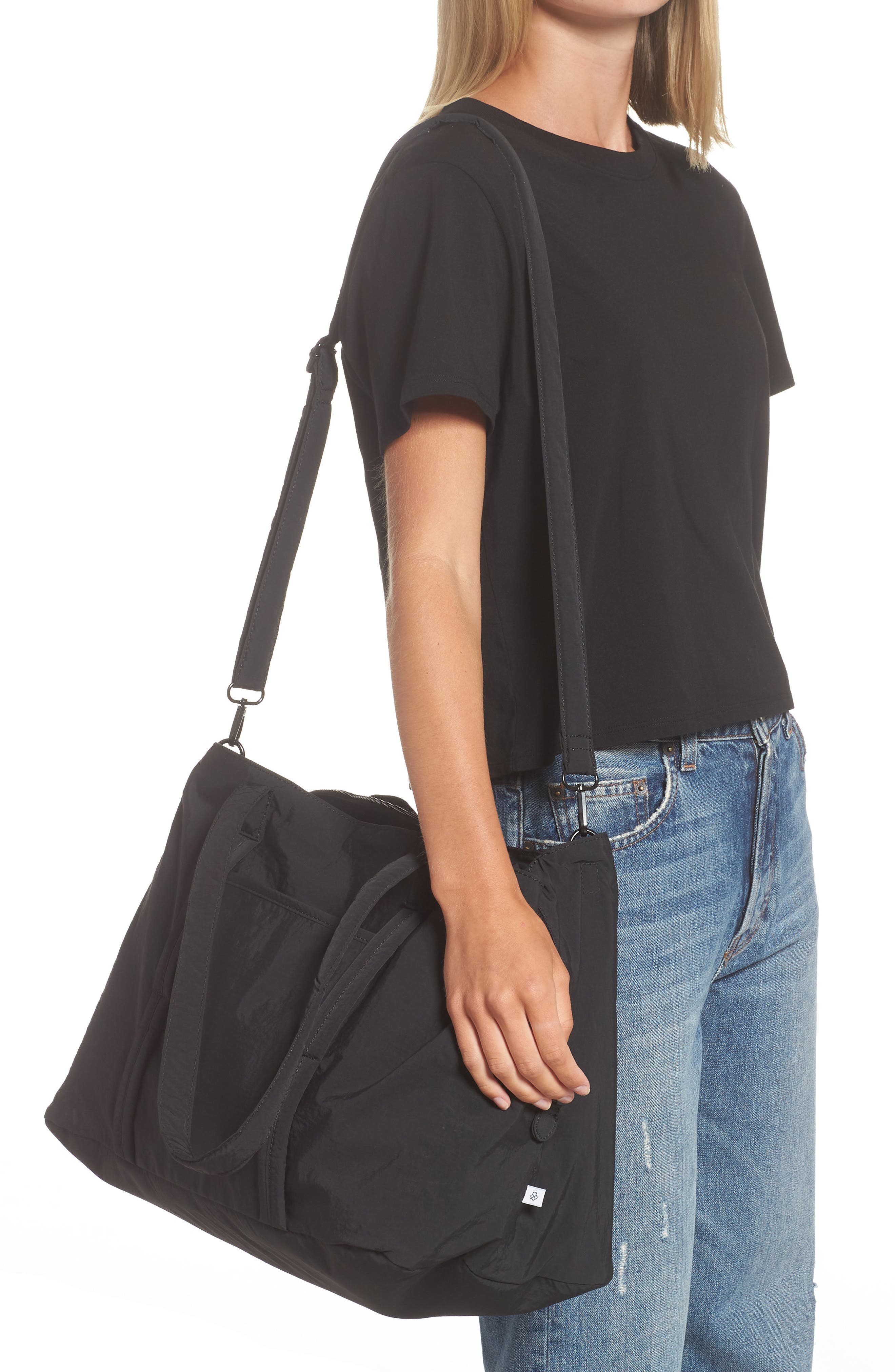 Street Level Classic Nylon Tote Bag, Alternate, color, 