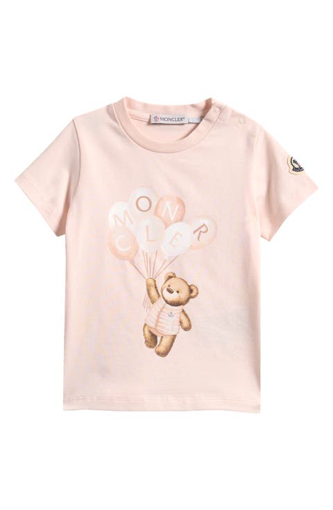 Logo Stretch Cotton Graphic T-Shirt (Baby)