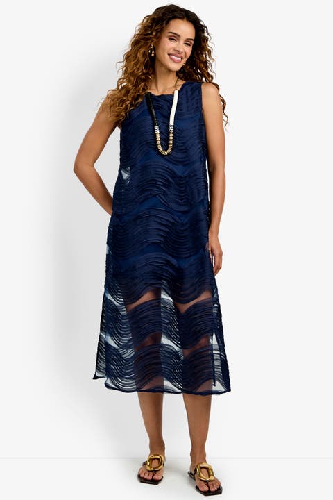 Belisama Organza Midi Dress