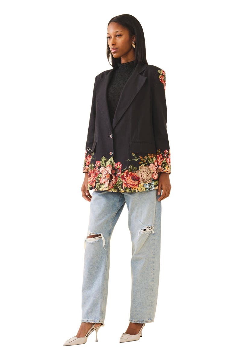 Eddy Sloan Blazer, Alternate, color, Black