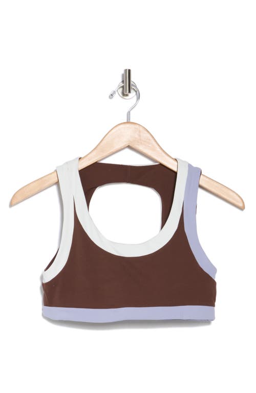 FREE PEOPLE FREE PEOPLE NEVER BETTER COLORBLOCK SPORTS BRA