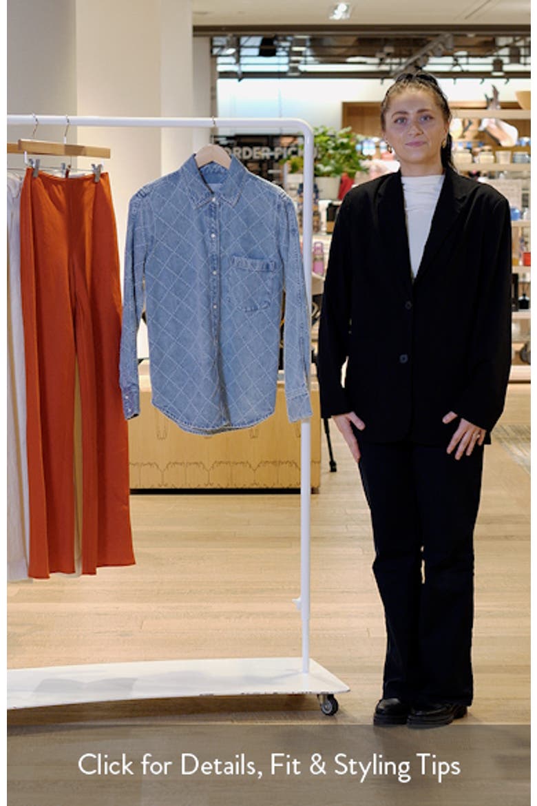 Atticus Diamond Patterned Long Sleeve Shirt video