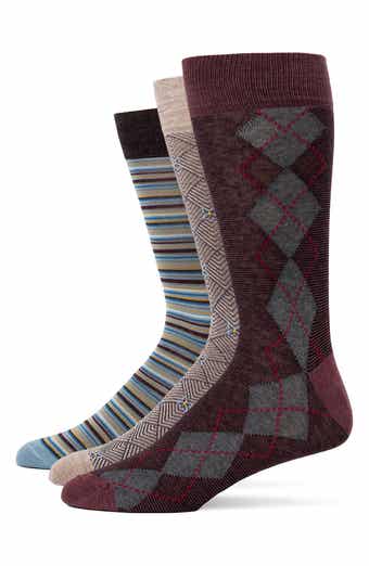 Lorenzo Uomo Assorted 3-Pack Crew Socks