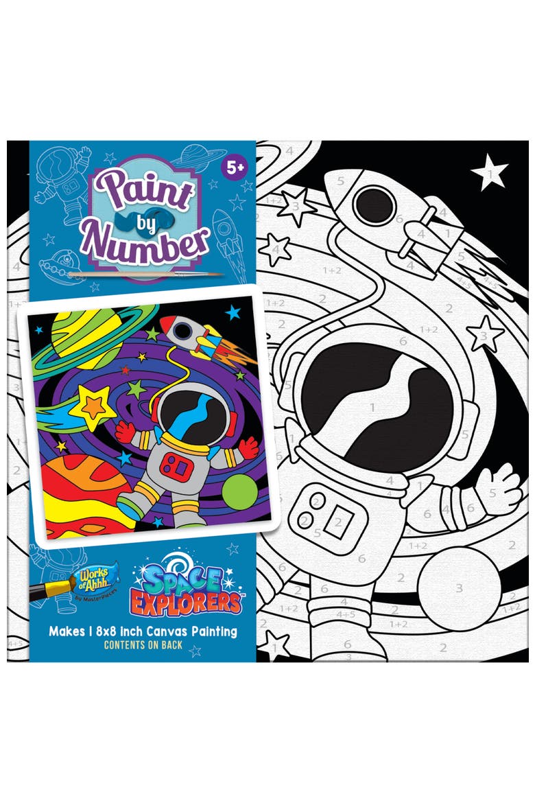 Space Explorers - Paint by Number Kids, Main, color, Multicolor