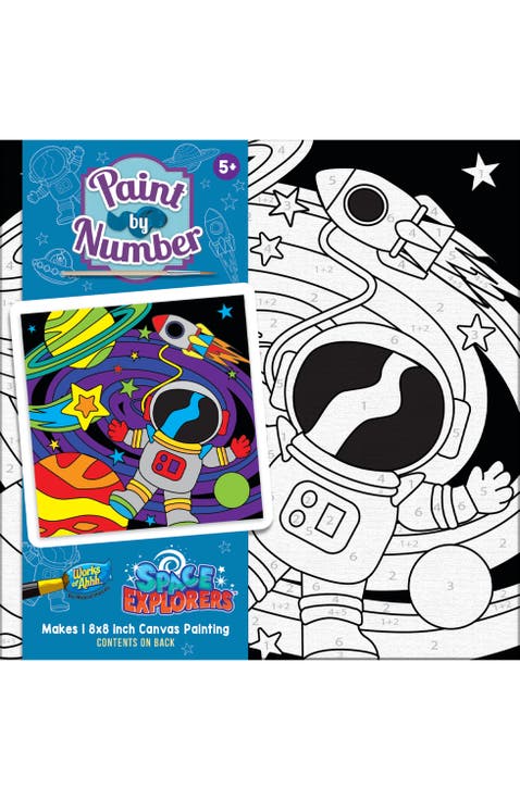 Space Explorers - Paint by Number Kids