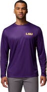 Columbia Men's Columbia Purple LSU Tigers PHG Terminal Shot Long Sleeve T-Shirt