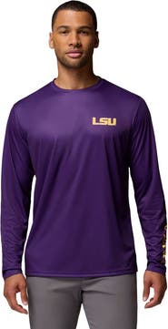 Columbia Men's Columbia Purple LSU Tigers PHG Terminal Shot Long Sleeve T-Shirt