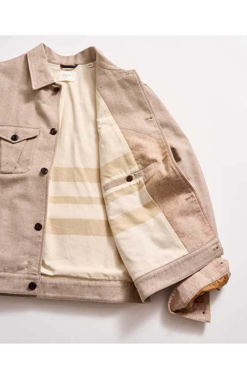 Billy Reid Tweed Member's Jacket In Pumice