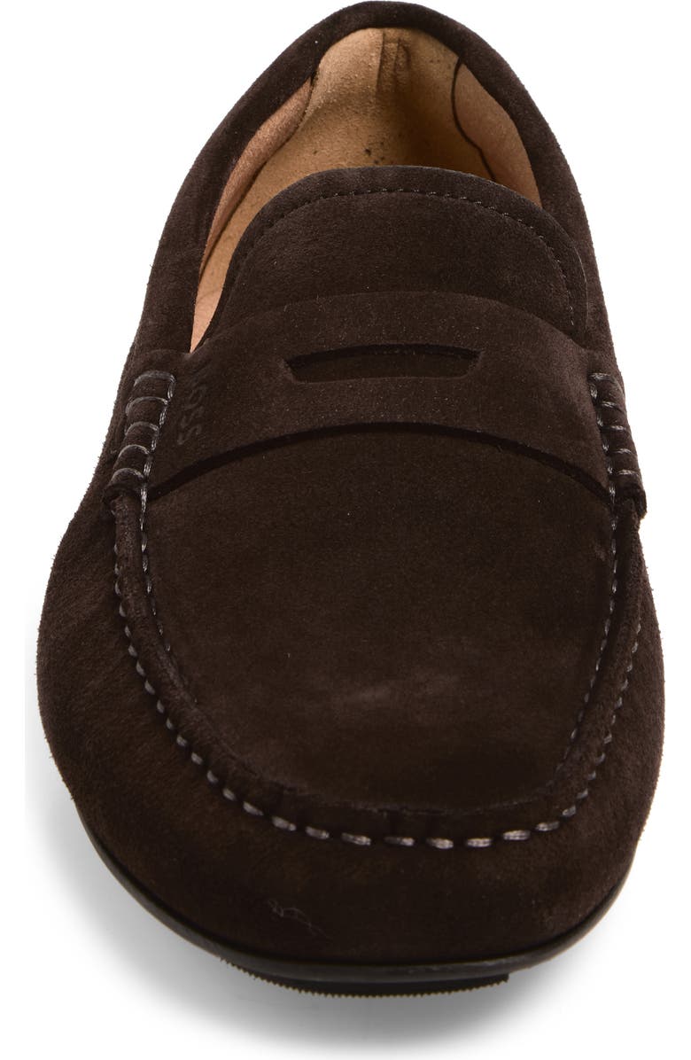 BOSS Noel Penny Loafer, Alternate, color, Dark Brown