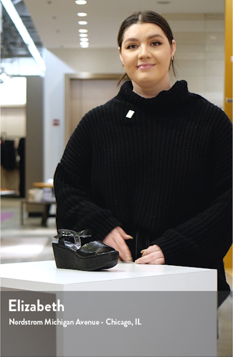 Wisdom Platform Wedge Sandal, sales video thumbnail