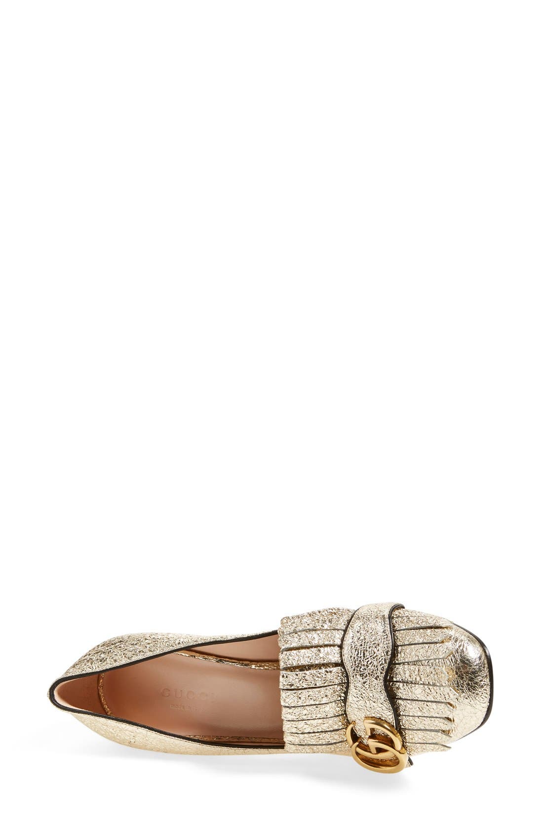 Gucci GG Marmont Pump, Alternate, color, 