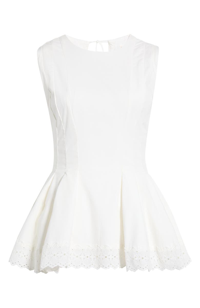 HOUSE OF CB Marnie Stretch Cotton Top, Main, color,