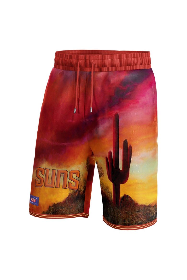 Unisex NBA & KidSuper Studios by Fanatics Red Phoenix Suns Hometown Shorts, Alternate, color, Red