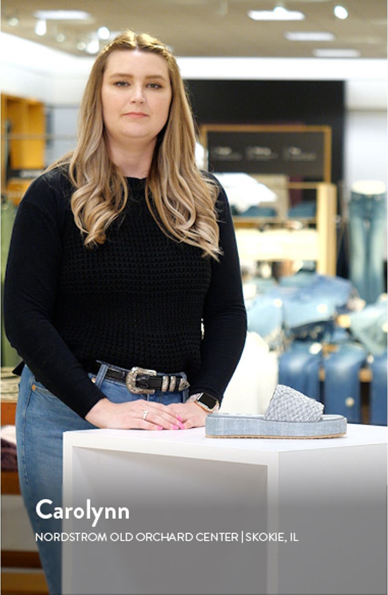 Cairo Platform Sandal, sales video thumbnail