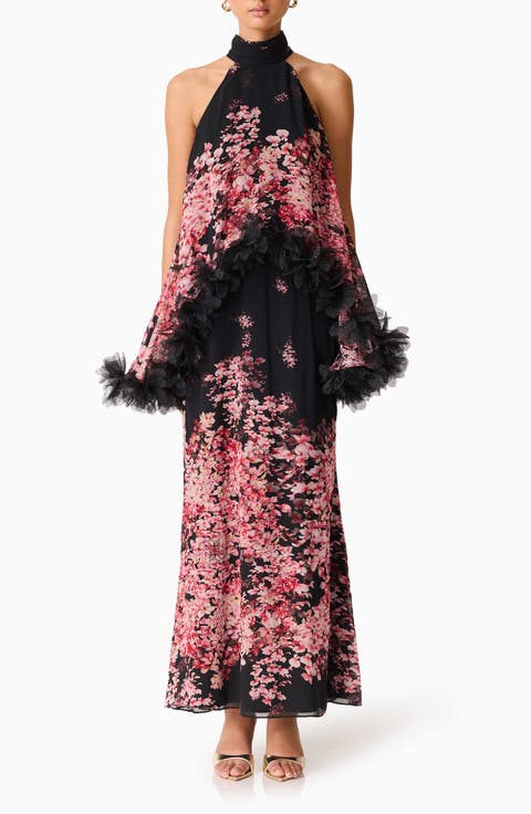 Tulsia Floral Georgette Gown