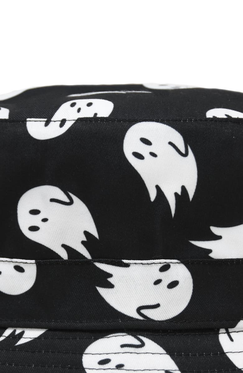 Dalix Ghost Bucket Hat, Alternate, color, Black
