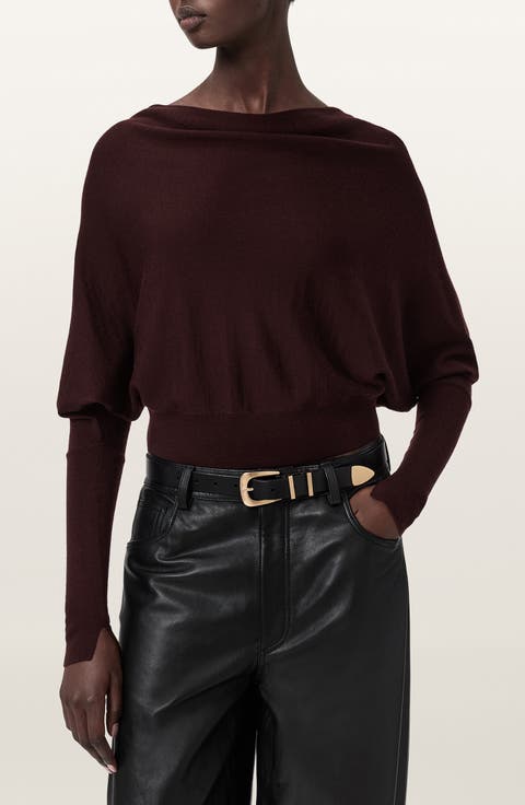 Ridley Dolman Sleeve Crop Sweater
