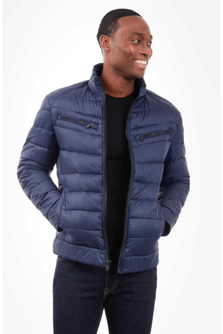 Water Resistant Packable Puffer Jacket, Alternate, color, MIDNIGHT