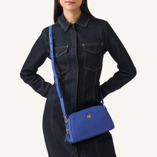 Radley London Bathurst Mews Small Ziptop Crossbody Bag In Yves Blue