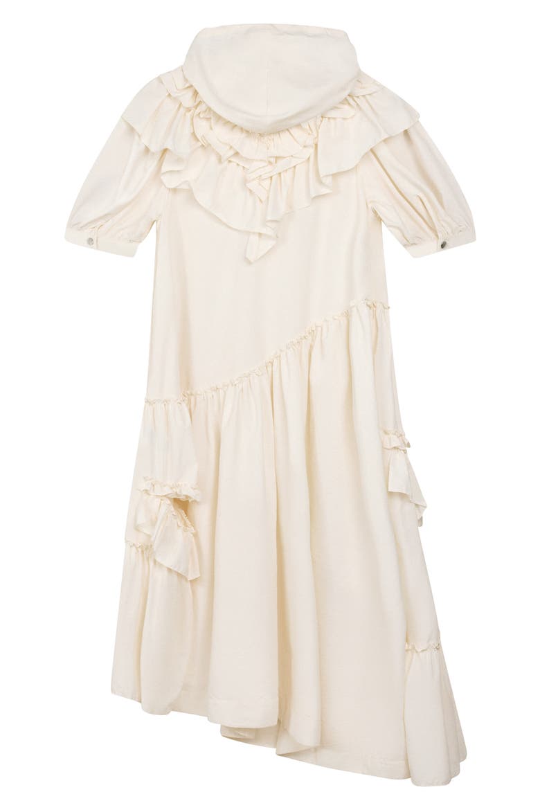 x Simone Rocha Frill Dress, Alternate, color, CHALK WHITE