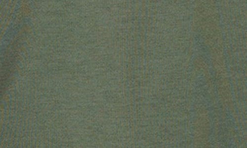 Tailorbyrd Fleece Quarter Zip Jacket In Green