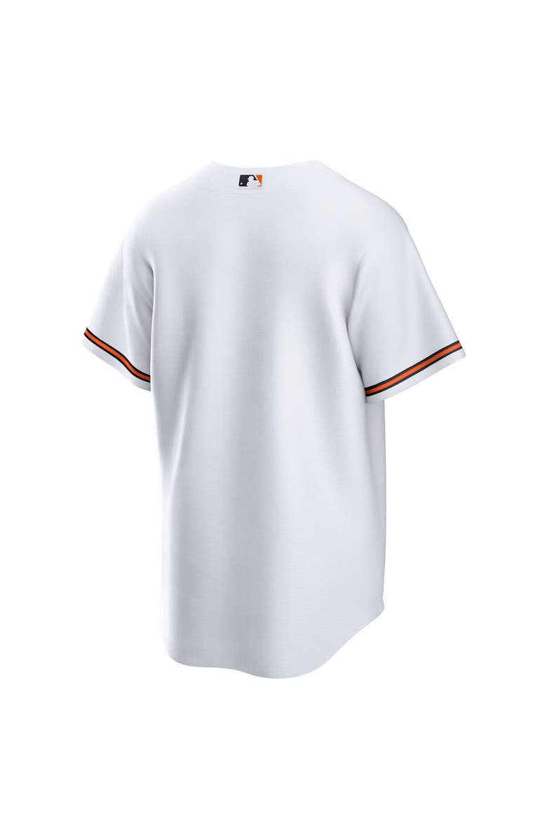 Nike Men's Nike White Baltimore Orioles Home Replica Team Jersey, Alternate, color,
