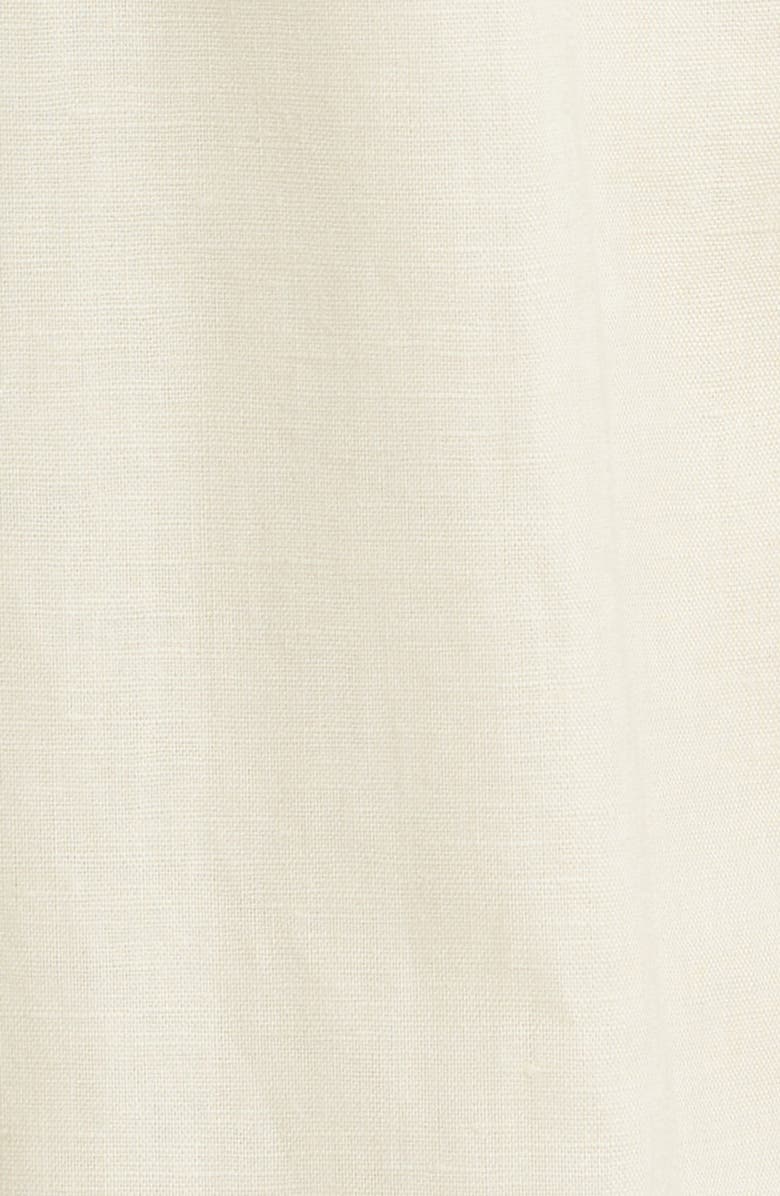 PAIGE Aislee Belted Linen Blend Jumpsuit, Alternate, color, Parchmt