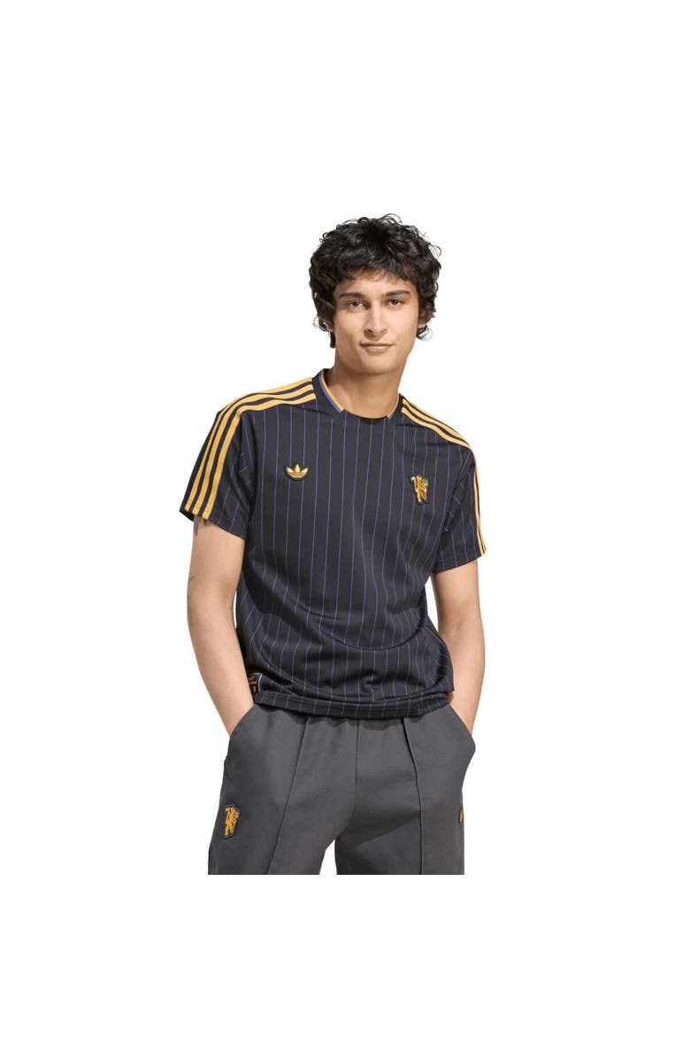 adidas Unisex adidas  Black Manchester United Terrace Icons Jersey, Alternate, color, 