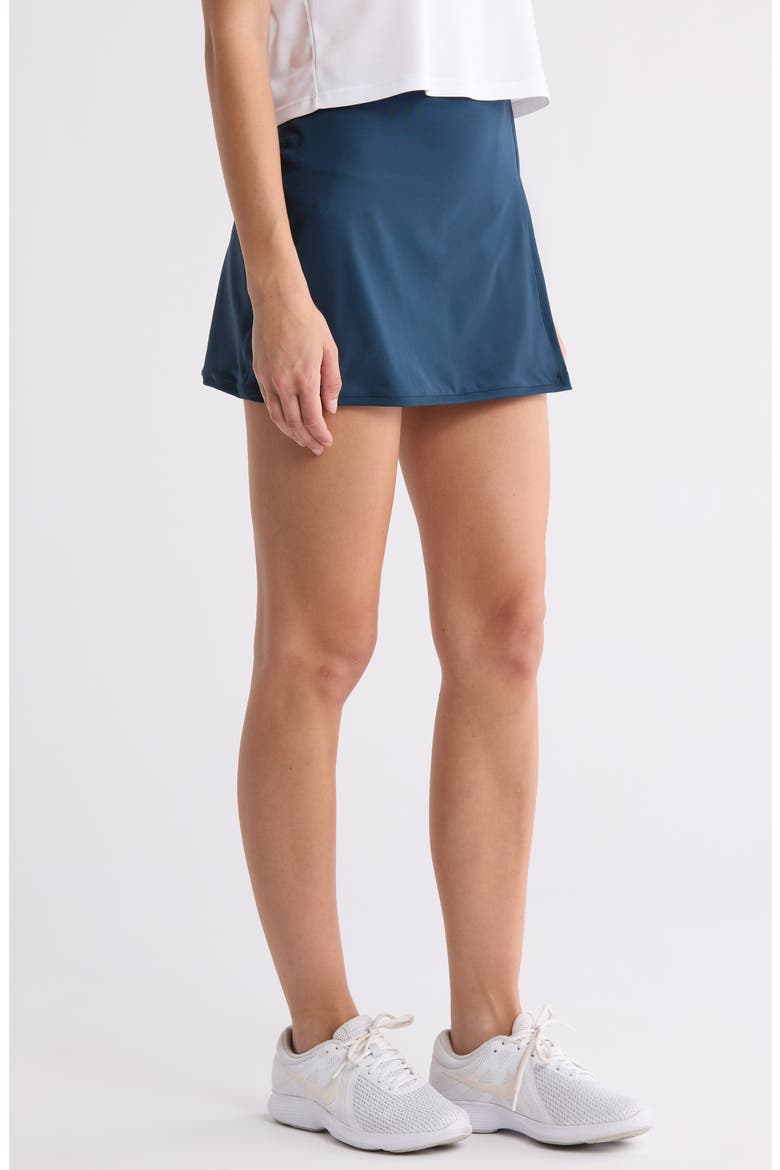 Victory Dri-FIT Straight Tennis Skort, Alternate, color, ARMORY NAVY/ WHITE