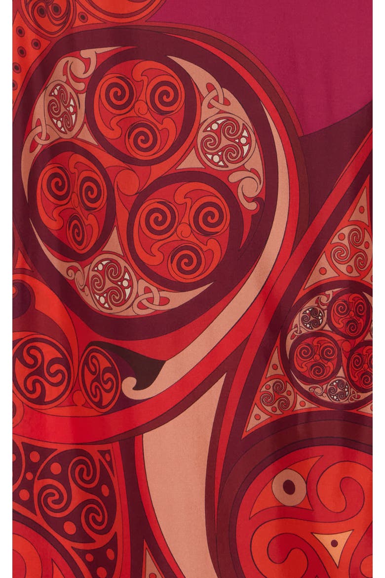 Scarf Dress, Alternate, color, Alchemy Placée Dark Red