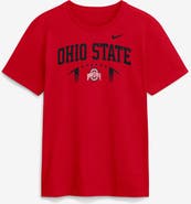 Nike Men's Nike Scarlet Ohio State Buckeyes Primetime Football Icon T-Shirt