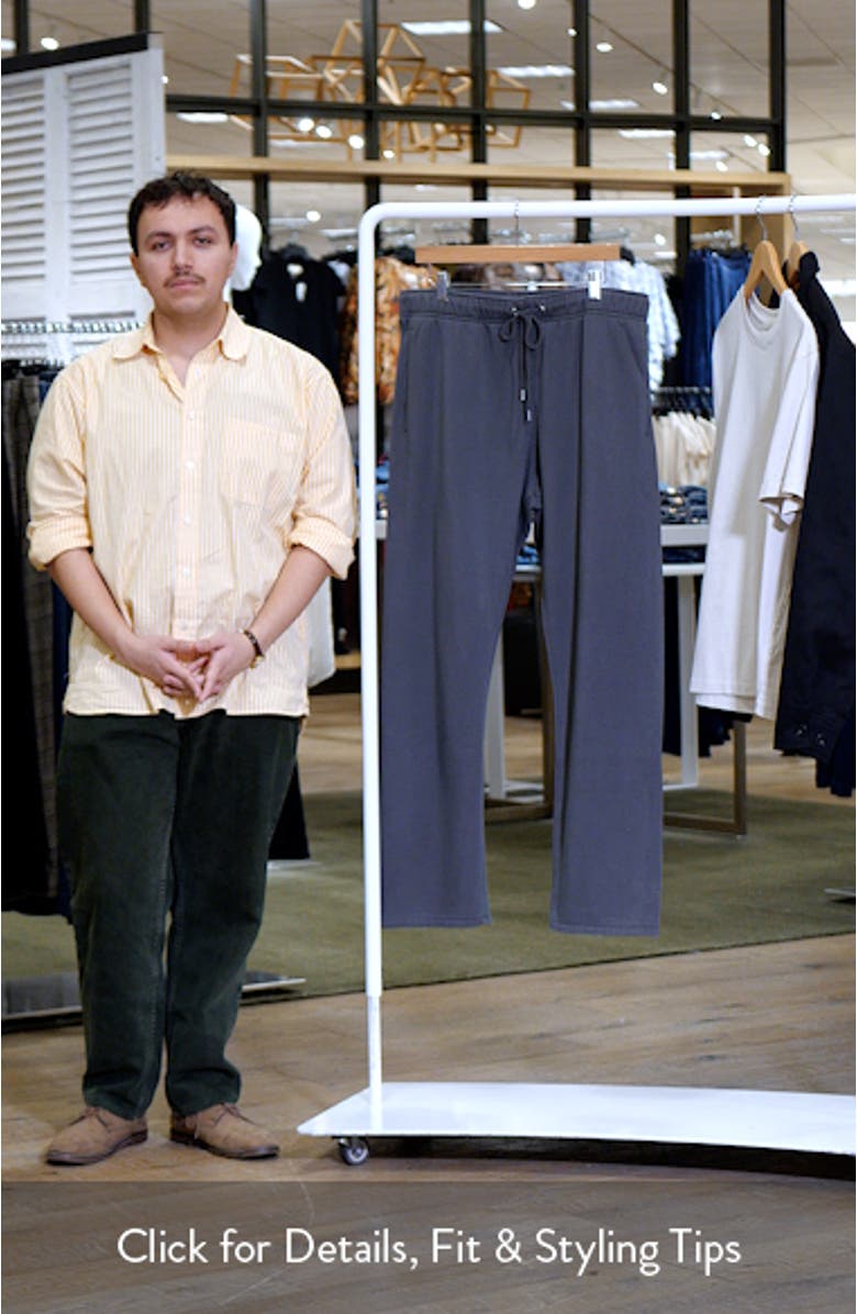 Johnny Straight Leg Sweatpants, sales video thumbnail