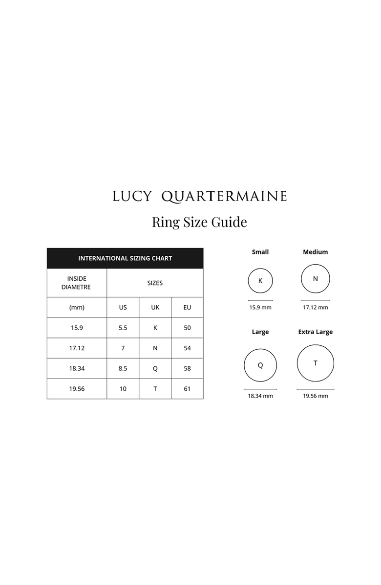 Lucy Quartermaine 6 Drop Ring, Alternate, color, Sterling Silver