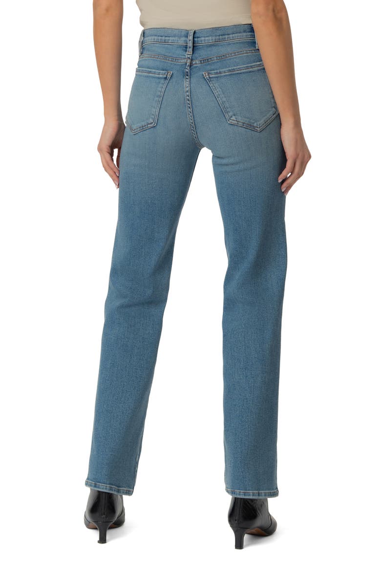 Avery High Waist Straight Leg Jeans, Alternate, color, CAST