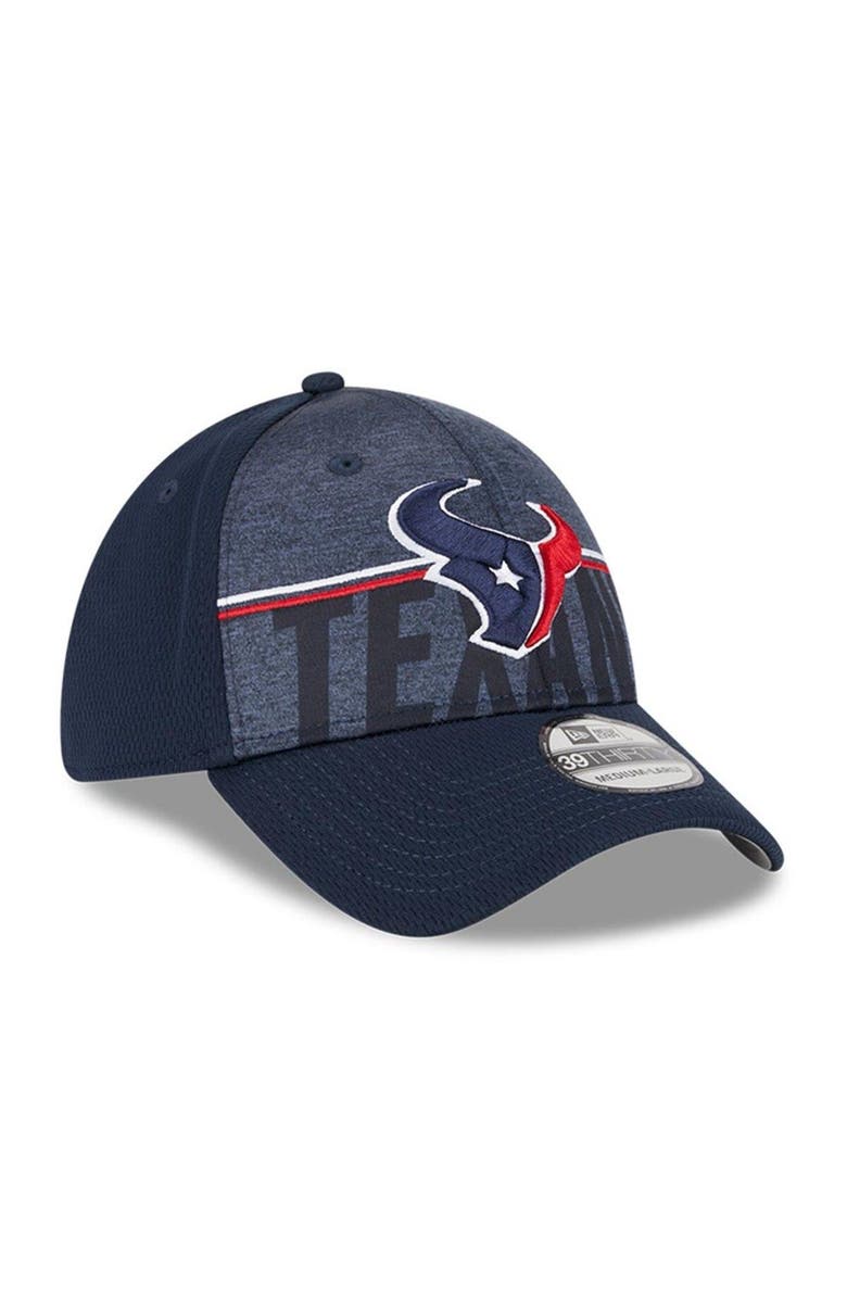 New Era Men's New Era Navy Houston Texans 2023 NFL Training Camp 39THIRTY Flex Fit Hat, Alternate, color, 