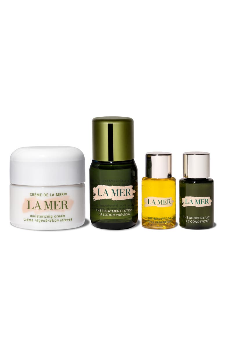 La Mer Mini Holiday Essentials Skincare Gift Set with Creme de La Mer $195 Value, Alternate, color, 