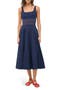 Beauden Crepe Midi Dress