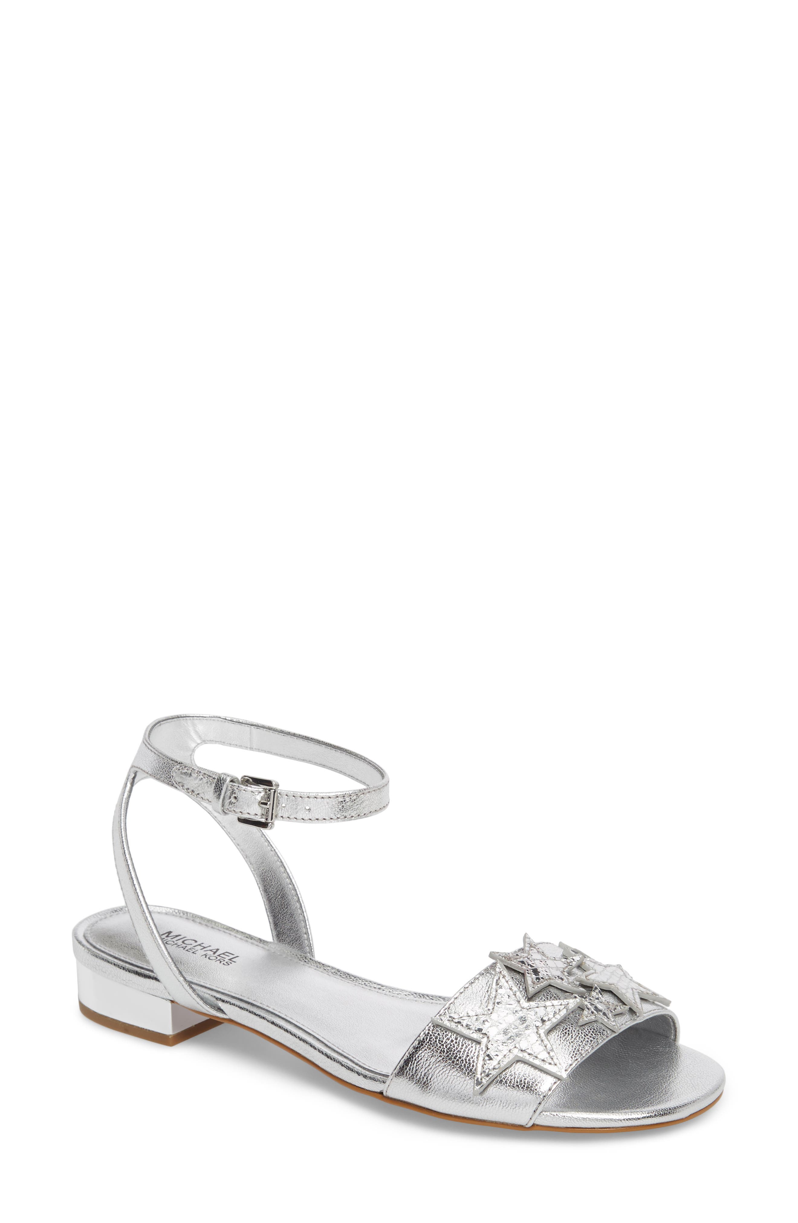 MICHAEL Michael Kors Lexie Star Embellished Sandal, Main, color, 