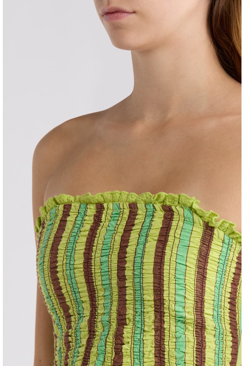 Bethan Bubble Camisole, Alternate, color, LIME
