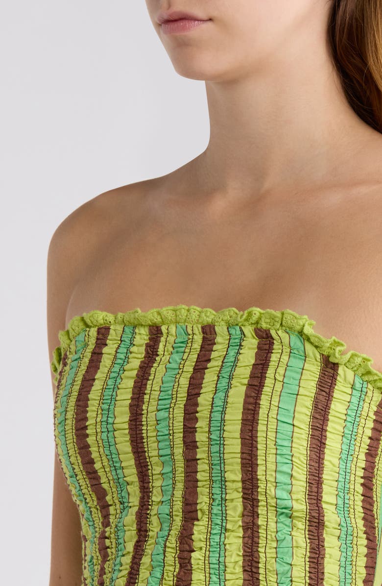 Damson Madder Bethan Bubble Camisole, Alternate, color, Lime