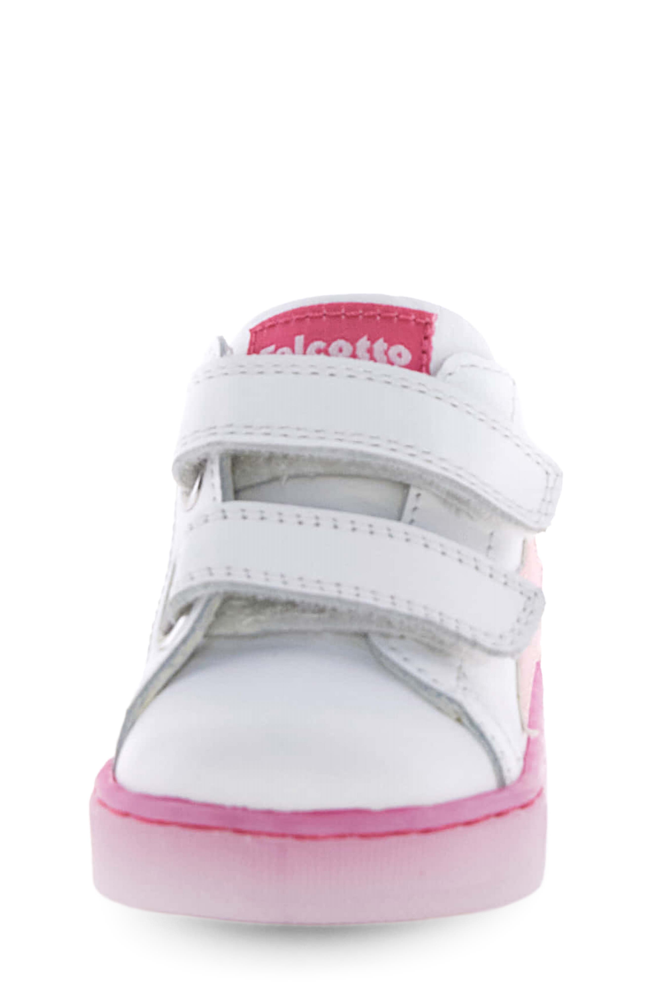 Kids' Falcotto Sasha VL Sneaker, Alternate, color, WHITE FOUR
