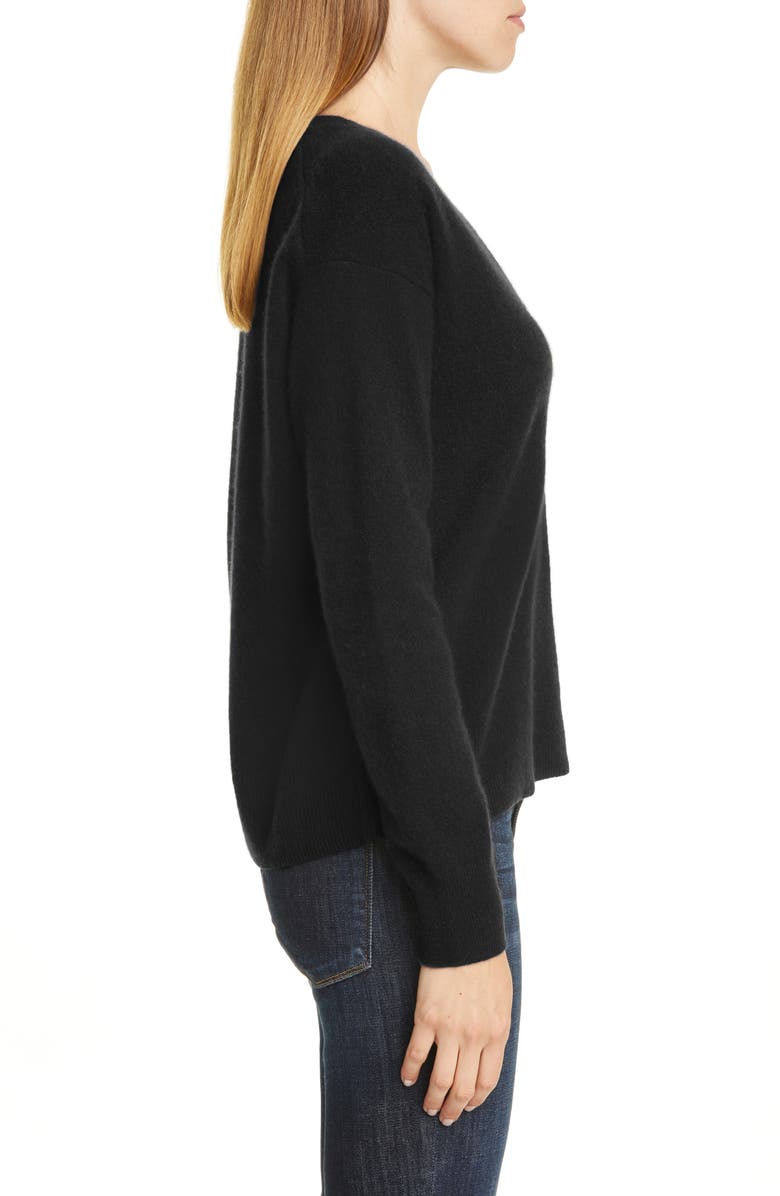 Nordstrom Signature V-Neck Cashmere Pullover, Alternate, color, 