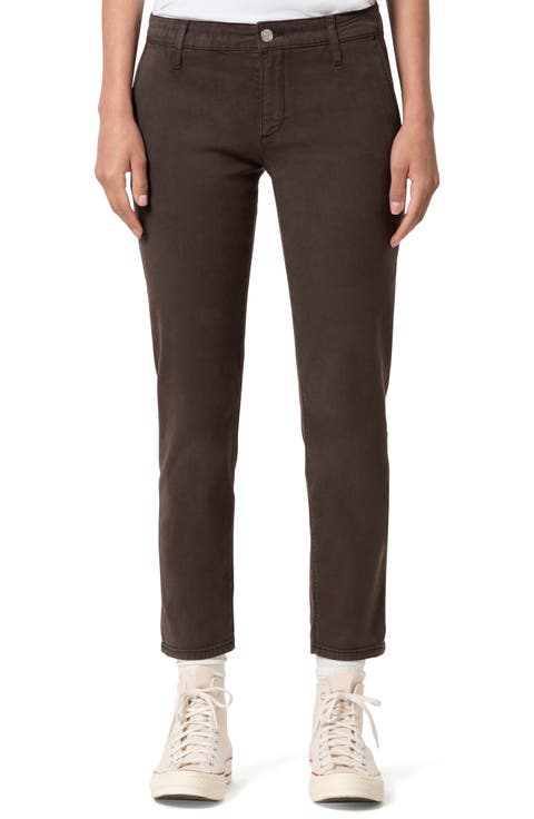 Brooke Luxe Stretch Twill Ankle Pants