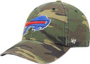 '47 Men's '47 Camo Buffalo Bills Woodland Clean Up Adjustable Hat
