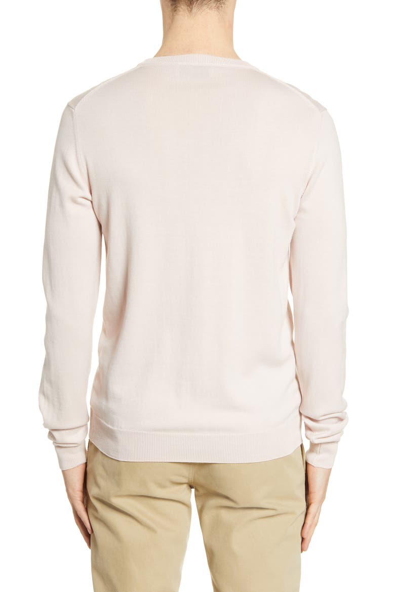 Neils Crewneck Sweater, Alternate, color, ROSEBUD