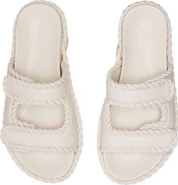 【BOTTEGA VENETA】Jack slides Black Jack braided leather slides | BOTTEGA VENETA | NET-A