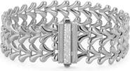 SPHERA MILANO Bold Double Row Weave Bracelet