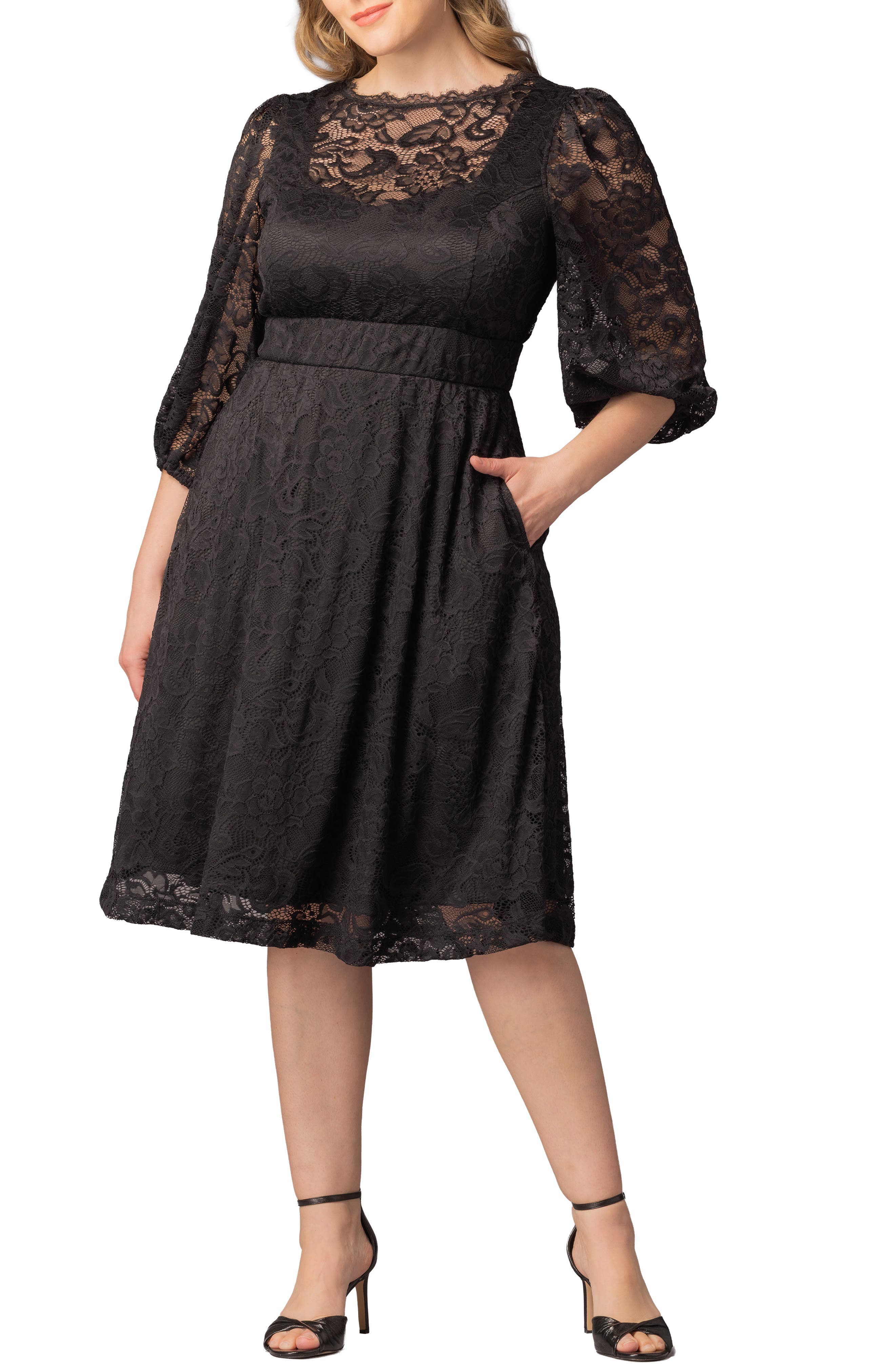 Hepburn Lace Cocktail Dress